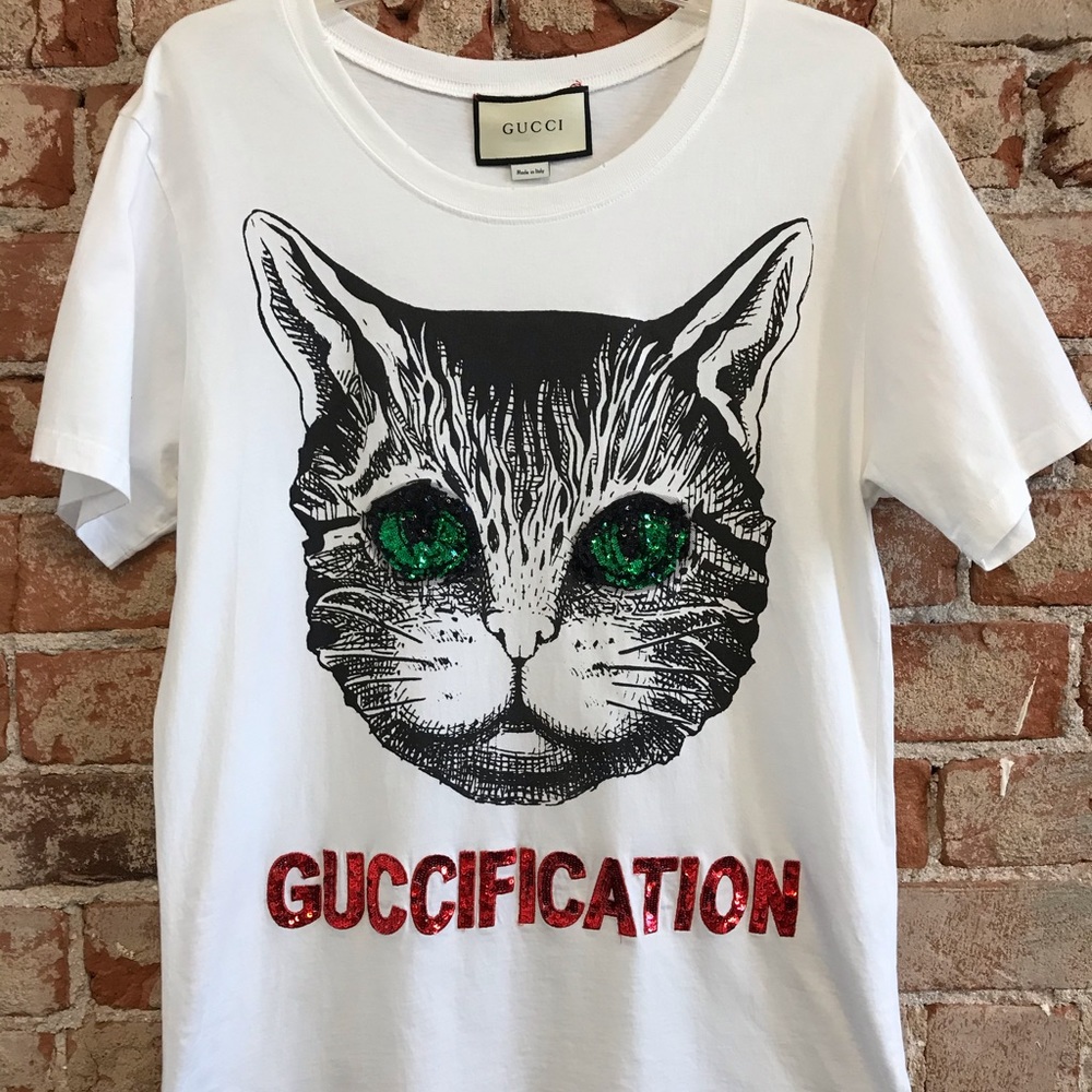 Guccification Cat T-shirt
